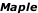 Maple