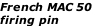 French MAC 50 firing pin