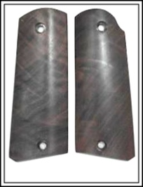 Llama Mini Max grips Walnut Crotch