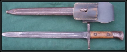Carcano rifle bayonet 