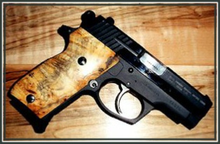 Buckeye Burl on model 70 Astra