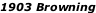 1903 Browning