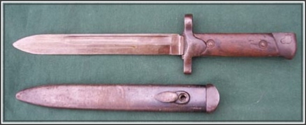 Carcano fixed folding bayonet