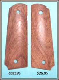 Colt 1911 Black Mesquite grips
